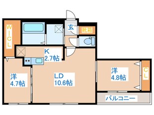 S-RESIDENCE大通東の物件間取画像